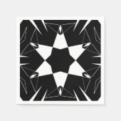 Monochromer Puls Serviette (Vorderseite)