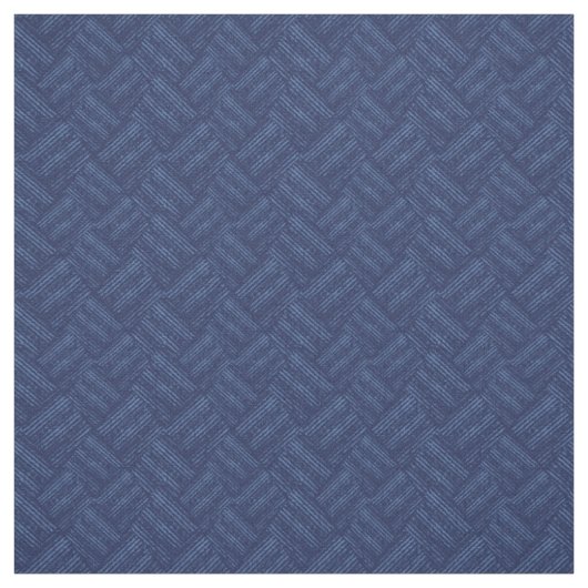 Monochromes blaues texturiertes Fischgrätmuster. Stoff (Muster)