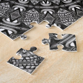 Monochromes Mandala Puzzle (Seite)
