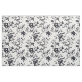 Monochromes Rosenrebenmuster Stoff (Fat Quarter (45,7 x 55,9 cm))