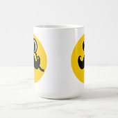 Monocle u. Schnurrbart kundengerechtes backgrnd) Kaffeetasse (Mittel)