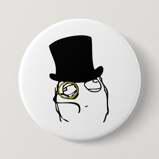 Monocled Sir Button (Vorderseite)