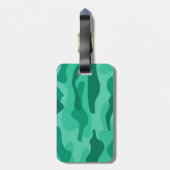 Monocolor-Camouflage Gepäckanhänger (Rückseite vertikal)