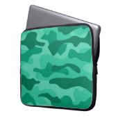 Monocolor-Camouflage Laptopschutzhülle (Vorderseite Links)