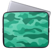 Monocolor-Camouflage Laptopschutzhülle (Vorderseite)