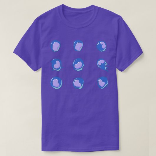 Monocyte and macrophage cells in inflammation SMAR T-Shirt (Design vorne)