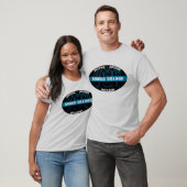 Monodorf-"Überlebend-" Blau T-Shirt (Unisex)