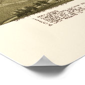 Monogahela City, PA Panorama Karte - 1902 Poster (Ecke)