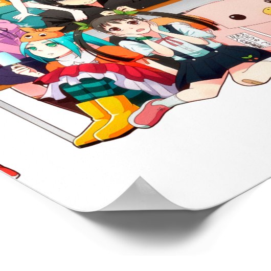 Monogatari-Serie Poster (Ecke)