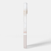 Monografie aus rosa und goldfarbenem Marmor Case-Mate iPhone Hülle (Rückseite / Rechts)