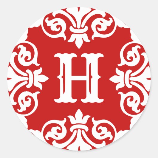 Monografie der Feriensaison Runder Aufkleber (Vorderseite)