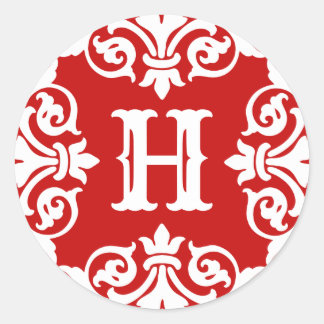 Monografie der Feriensaison Runder Aufkleber