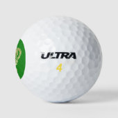 Monografie der Forest Green Kronen Golfball (Logo)