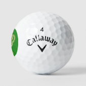 Monografie der Forest Green Kronen Golfball (Logo)