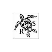 Monografie der modernen Meeresschildkröte, Hochzei Gummistempel (Prägung)