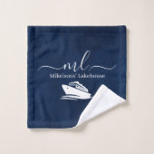 Monografie der Nautischen Marine Badhandtuch Set (Waschlappen)
