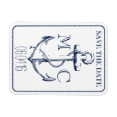 Monografie der Nautischen Marine | SAVE THE DATE Magnet (Horizontal)