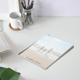 Monografie der Sommerferien im Foto der Familie Notizblock