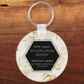 Monografie der Vintagen Goldkönigin Schlüsselanhänger (Vorderseite)