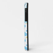 Monografie des Sommerspass für Blauvögel und Blume Case-Mate iPhone Hülle (Hinten/Links)