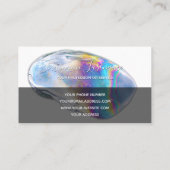 Monografie des Trainers für psychische Gesundheit Visitenkarte (Rückseite)