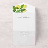 Monografie Lemon Branch Greenerity Wedding All In One Einladung (Außenbereich)