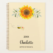 Monografische Bienengelb 2025 Planer (Vorderseite)