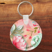 Monografische Blume Book Club Schlüsselanhänger (Vorderseite)