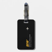 Monografische Grafik des städtischen Fahrrads Gepäckanhänger (Rückseite vertikal)