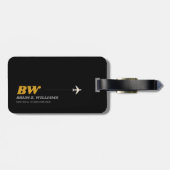 Monografische Grafik des städtischen Fahrrads Gepäckanhänger (Rückseite horizontal)