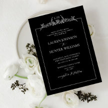 Monografische Hochzeit der Schwarz-weißen Blumenbr