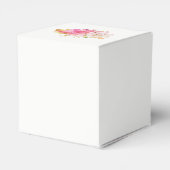 Monografische Hochzeit der Wüstensukkulente Geschenkschachtel (Rückseite)