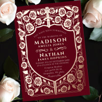 Monografische Hochzeit des Roten Schwertschilds