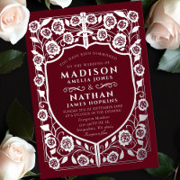 Monografische Hochzeit des Roten Schwertschilds