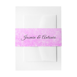 Monografische Hochzeit Einladungsbanderole