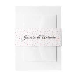 Monografische Hochzeit Einladungsbanderole