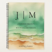 Monografische Hochzeit von Green Sun Ocean Beach S Planer (Vorderseite)