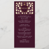 Monografische Hochzeit von Sword & Shield Menükarte (Vorderseite)