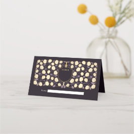 Monografische Hochzeit von Sword & Shield Platzkarte