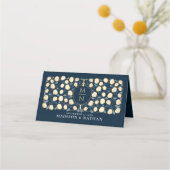 Monografische Hochzeit von Sword & Shield Platzkarte (Rückseite)