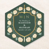 Monografische Hochzeit von Sword & Shield Untersetzer (Vorderseite)