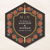 Monografische Hochzeit von Sword & Shield Untersetzer (Vorderseite)