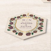 Monografische Hochzeit von Sword & Shield Untersetzer (angewinkelt)