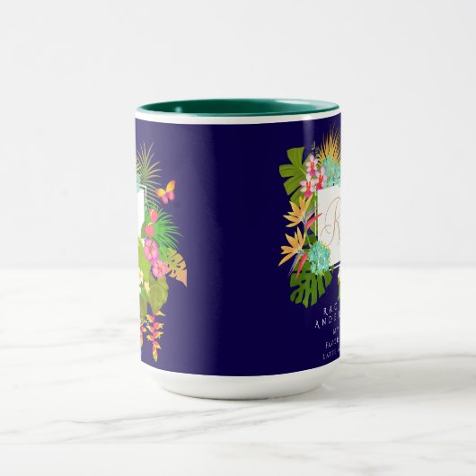 Monografische Navy Tasse (Zentrum)