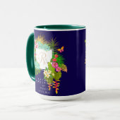 Monografische Navy Tasse (Vorderseite Links)