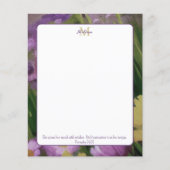 Monografische Schriftzeichen am Muttertag Flyer (Vorne)