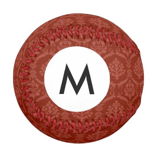 Monografisches Damasepapete 3 Baseball (Vorderseite Links)