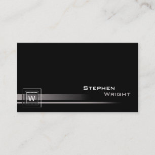 Monografisches Floating-Counter Würfel - Moderne, Visitenkarte