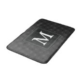 Monografisches Kreismuster Badematte (Schrägansicht)