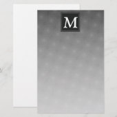 Monografisches Kreismuster Briefpapier (Vorne/Hinten)